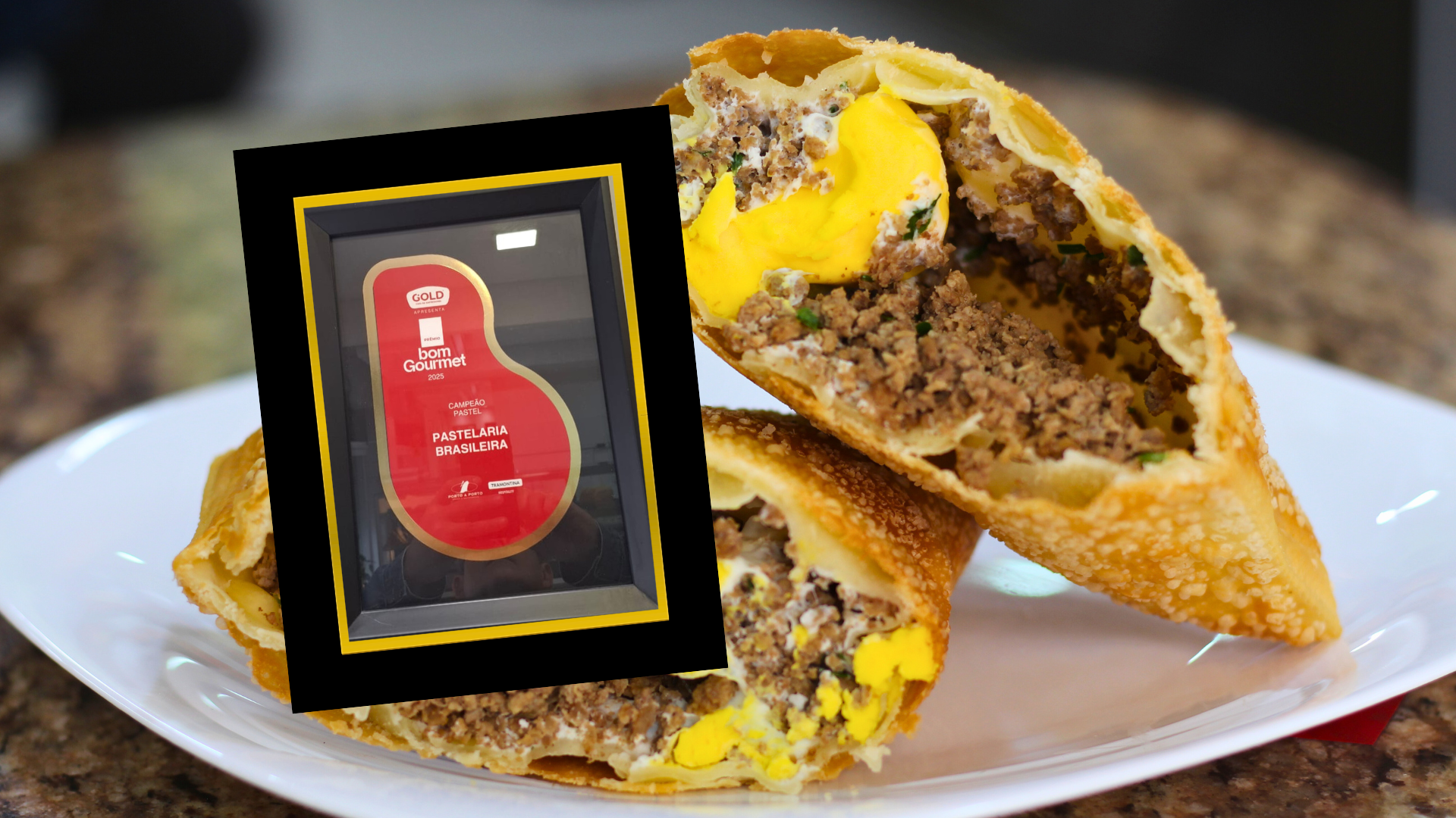Pastelaria Brasileira vence o Prêmio Bom Gourmet 2025 como Melhor Pastel de Curitiba